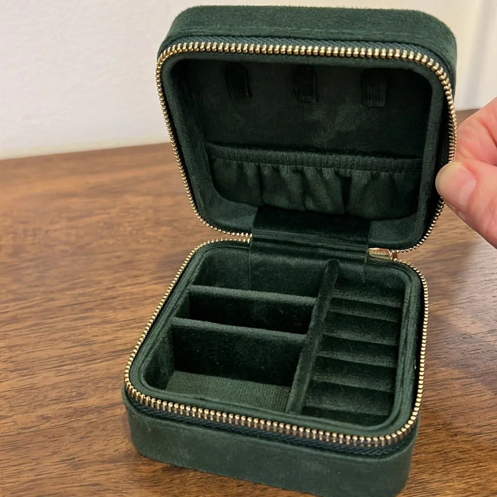 SIF JAKOBS JEWELLERY-Jewellery Travel Box-piccolo green